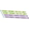 Barker Creek Tie-Dye & Ombr Purple & Lime Double-Sided Scalloped Trim Set of 4, 52/set 4360 - alternate 4